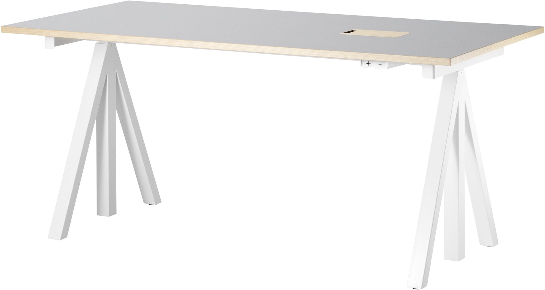 Bureau Ajustable en Hauteur + Accessoires  design Anna von Schewen & Björn Dahlström